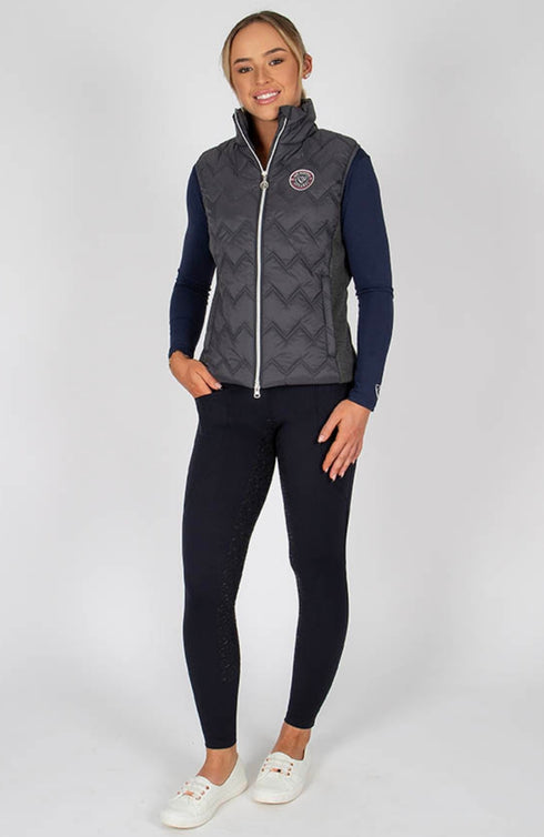 BARE Winter Series - Sienna Vest - Charcoal